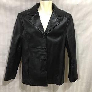 Dunne & Cole Black Leather Jacket